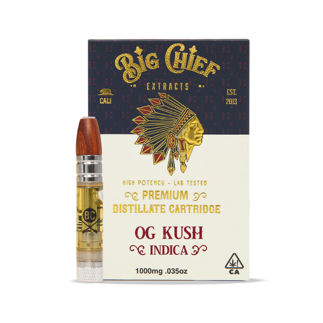 Photograph of product: 1G- OG KUSH- CARTRIDGE