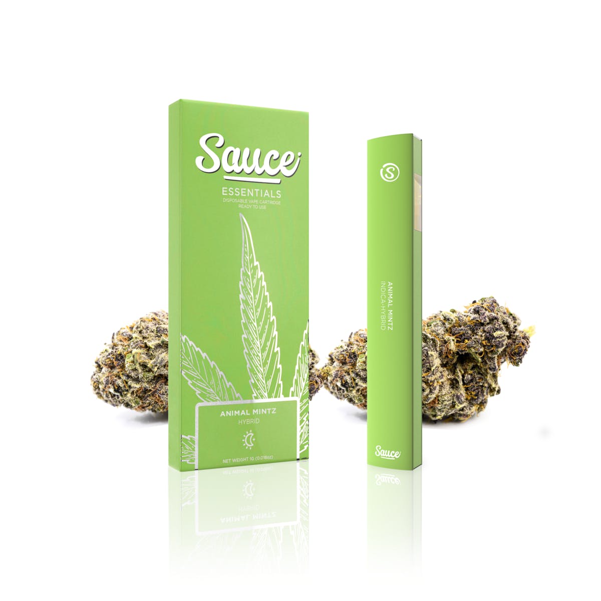 Photograph of product: Animal Mints Live Resin Disposable | 1g