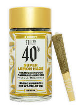Photograph of product: 40's | Infused PR 4pk | Super Lemon Haze