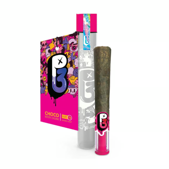 Photograph of product: Infused Choco Berry Chunk Pre-Roll 1g