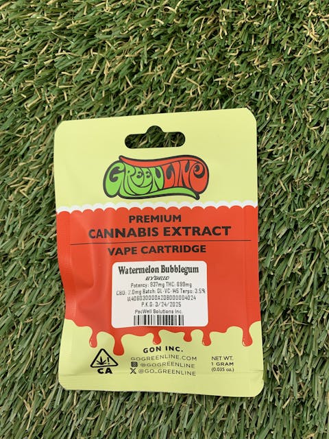 Photograph of product: WATERMELON BUBBLEGUM 1G REFILL - 