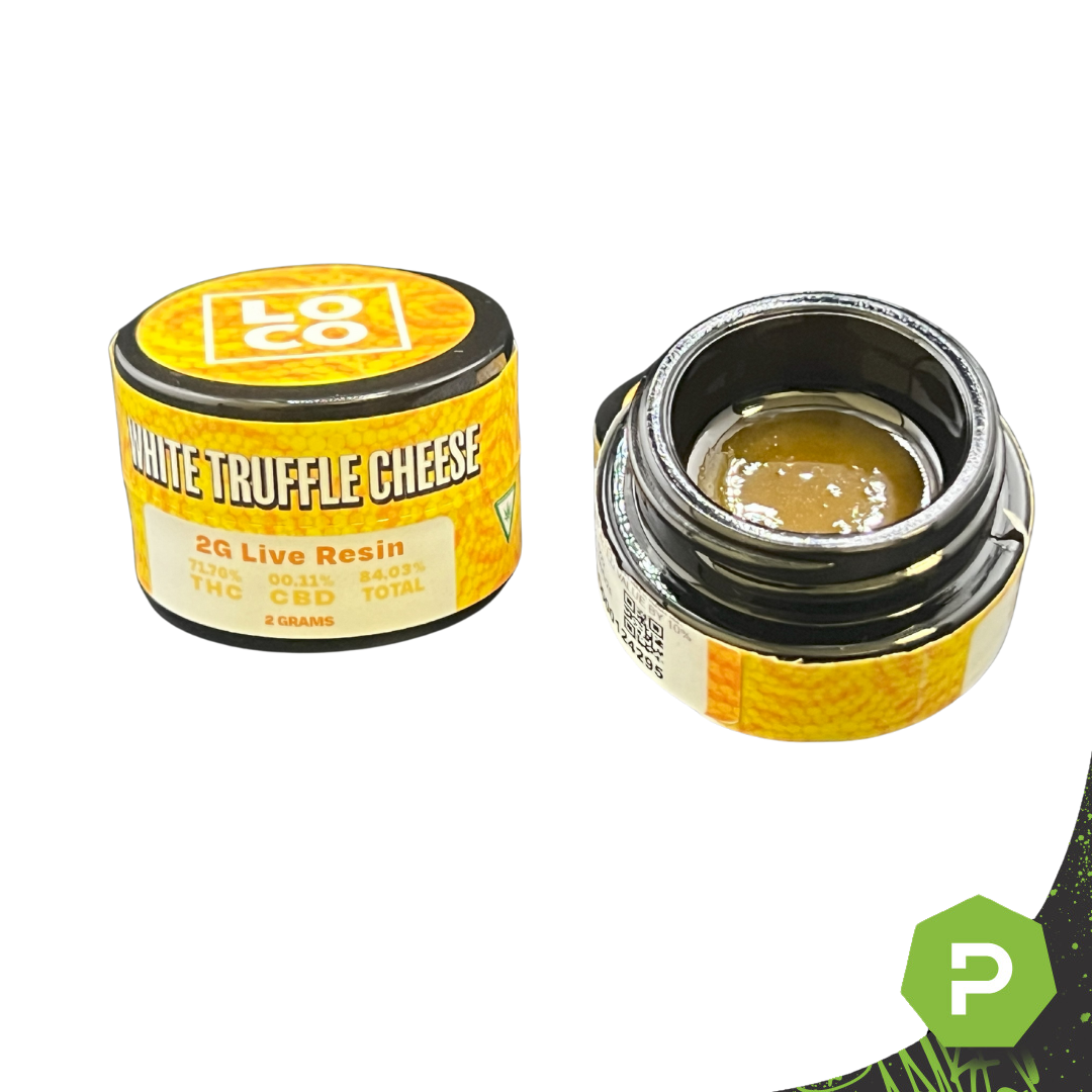 Photograph of product: Loco Live Resin | White Truffle Cheese