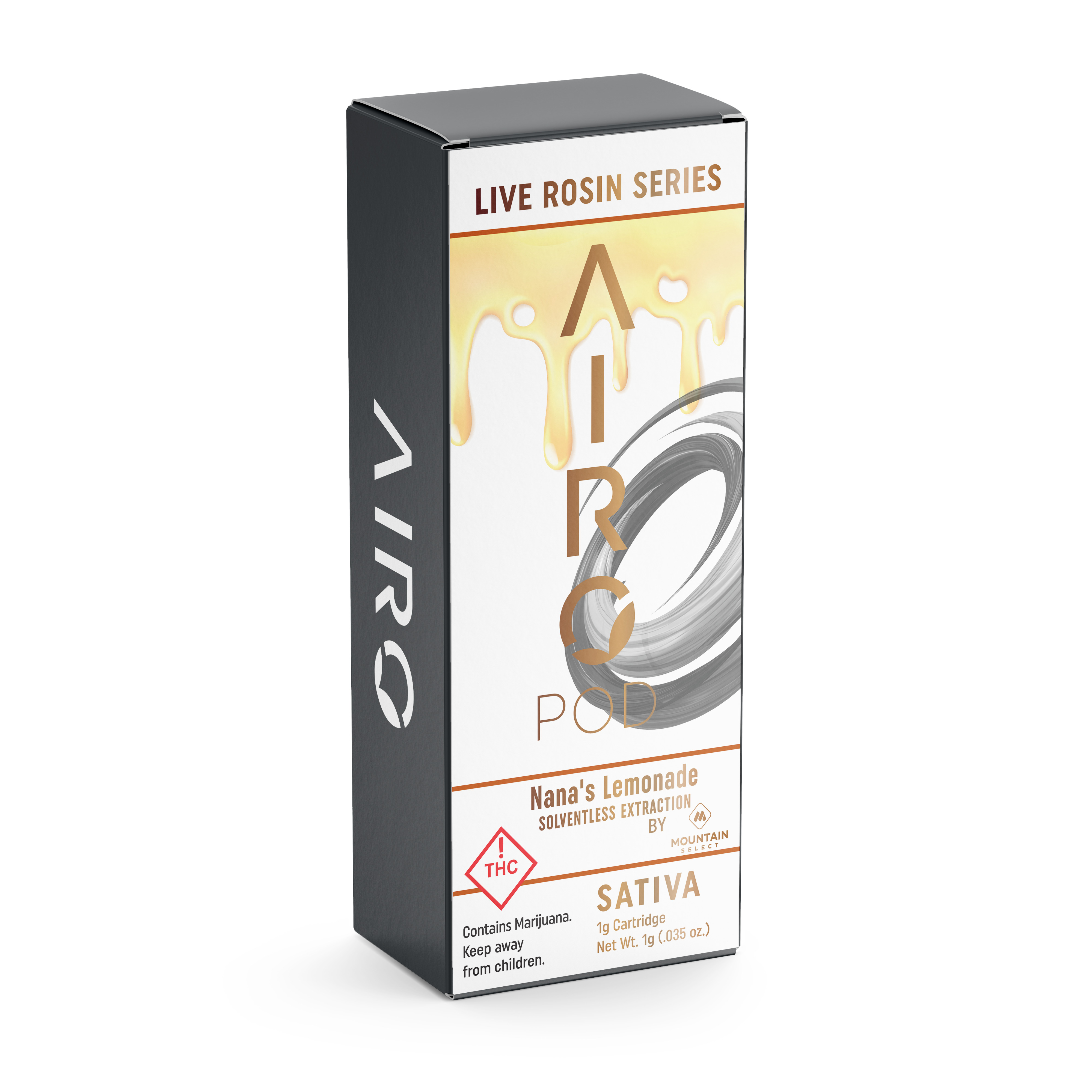 Photograph of product: AIRO Live Resin Cart | (S) Lemon Topaz
