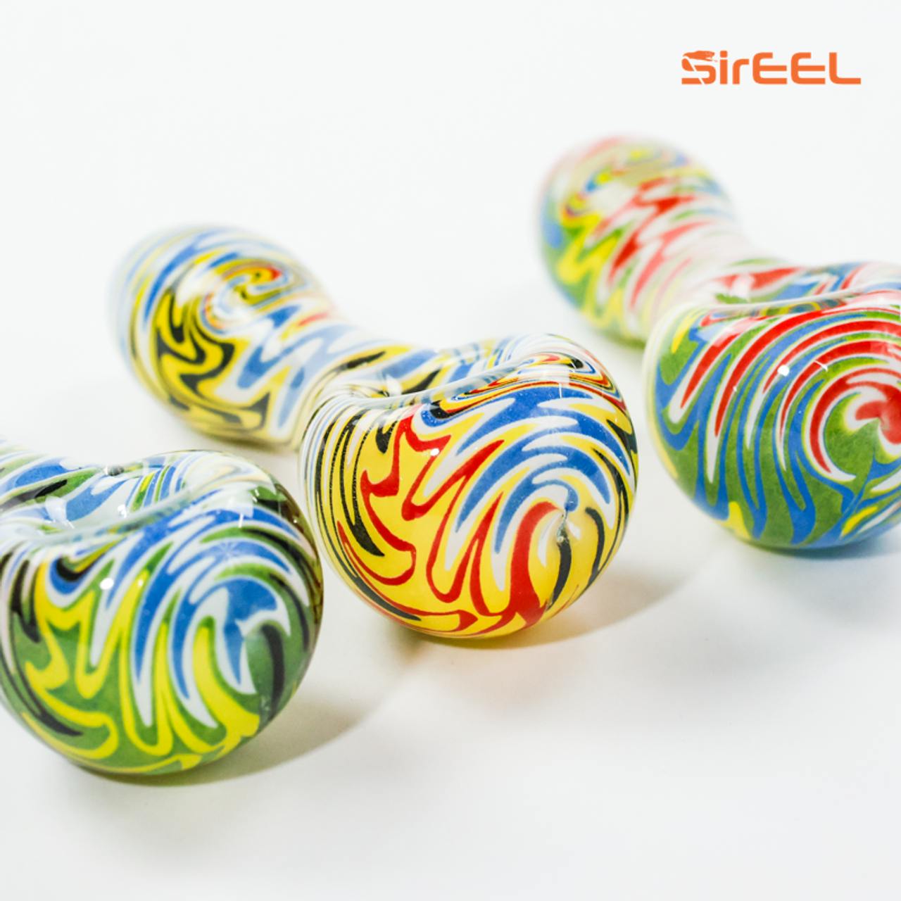 Photograph of product: 4" Wig Wag Wonder Spoon Pipe, Assorted Colors