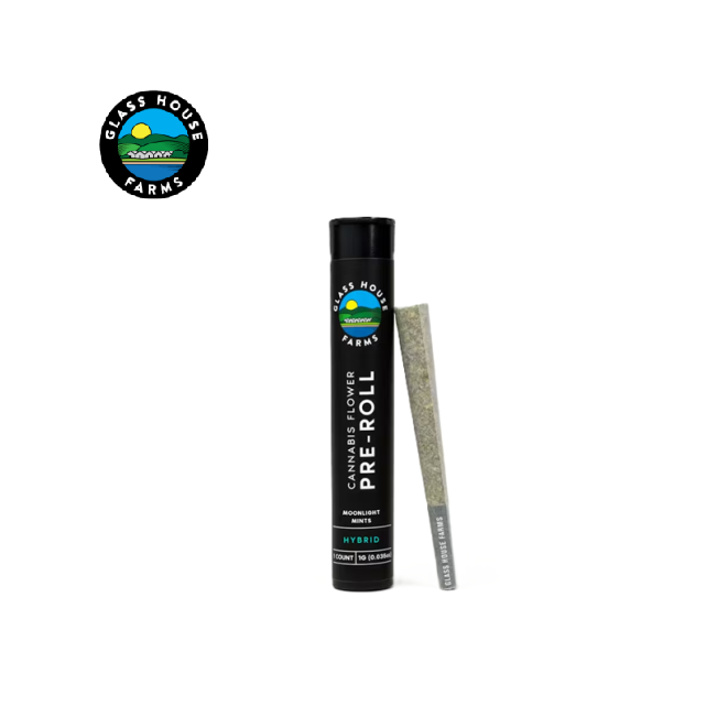Photograph of product: MOONLIGHT MINTS 1G PREROLL