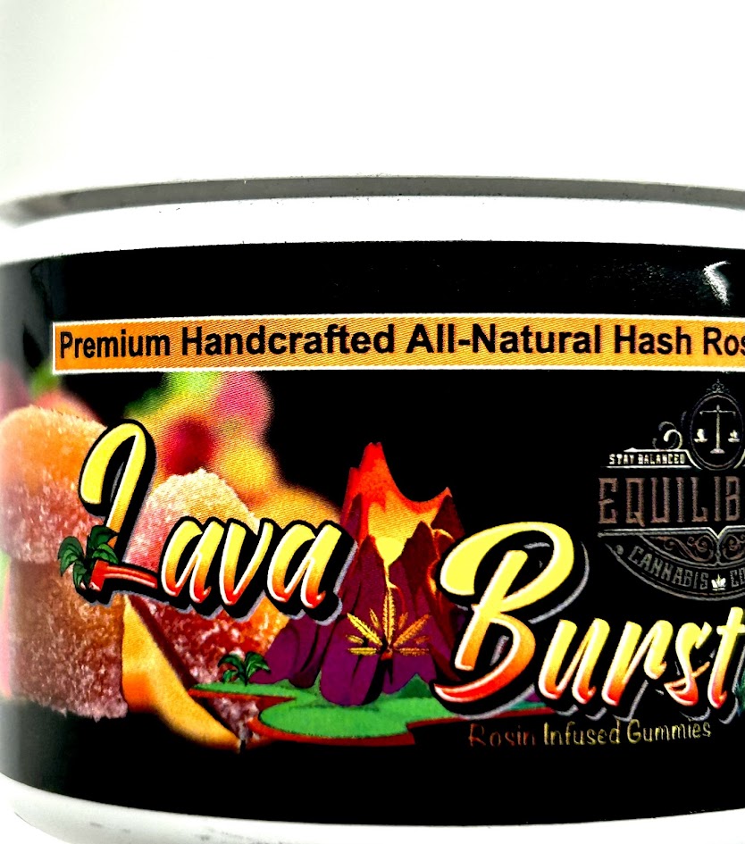 Photograph of product: Hawaiian Holiday (100mg) - Rosin Infused Gummies