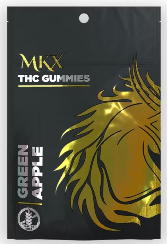 Photograph of product: Green Apple Gummies - MKX