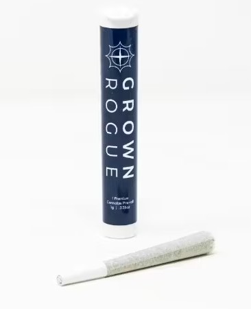 Photograph of product: Grown Rogue Gas Planet Pre-Roll 1g