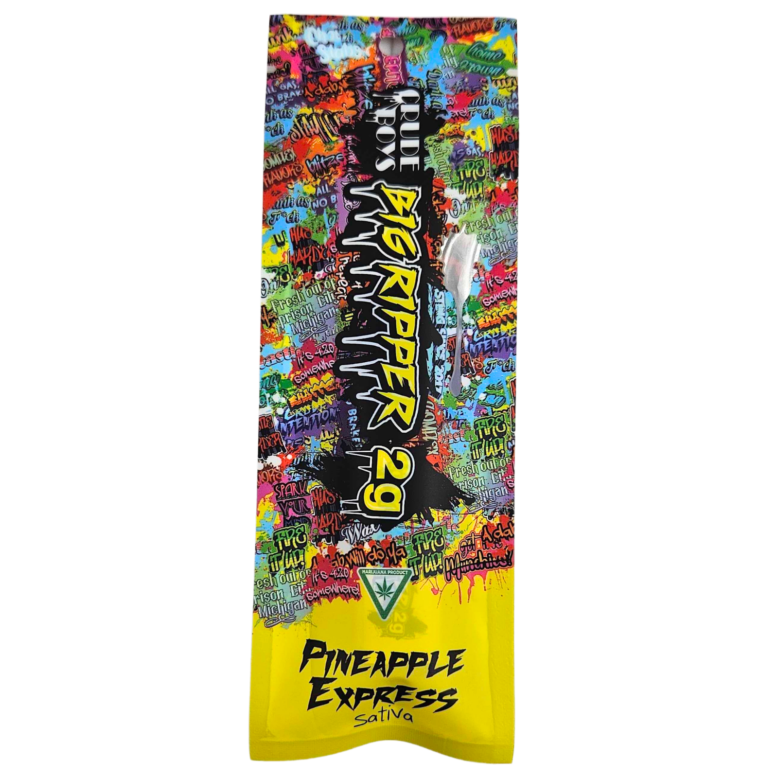 Photograph of Product: CRUDE BOYS | Vape Cartridge | Disposable | Pineapple Express