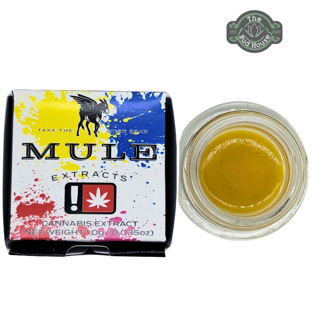 Photograph of product: Mule Extracts 1g MONKEY GLUE LR Badder
