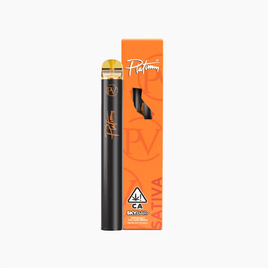 Photograph of product: Platinum AIO Vape Peach Lemonade 1g - 