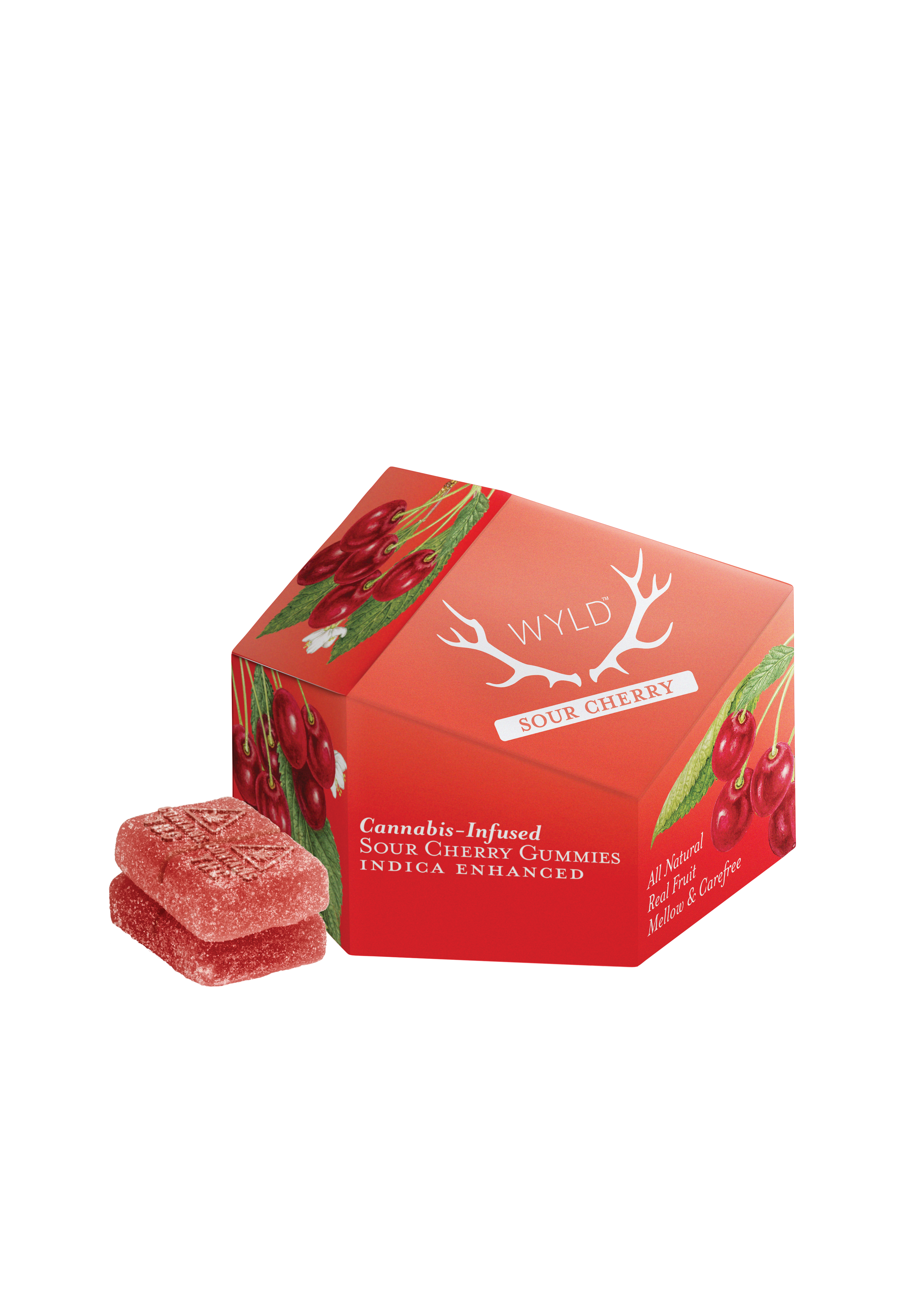 Photograph of product: Sour Cherry Gummies 10pk