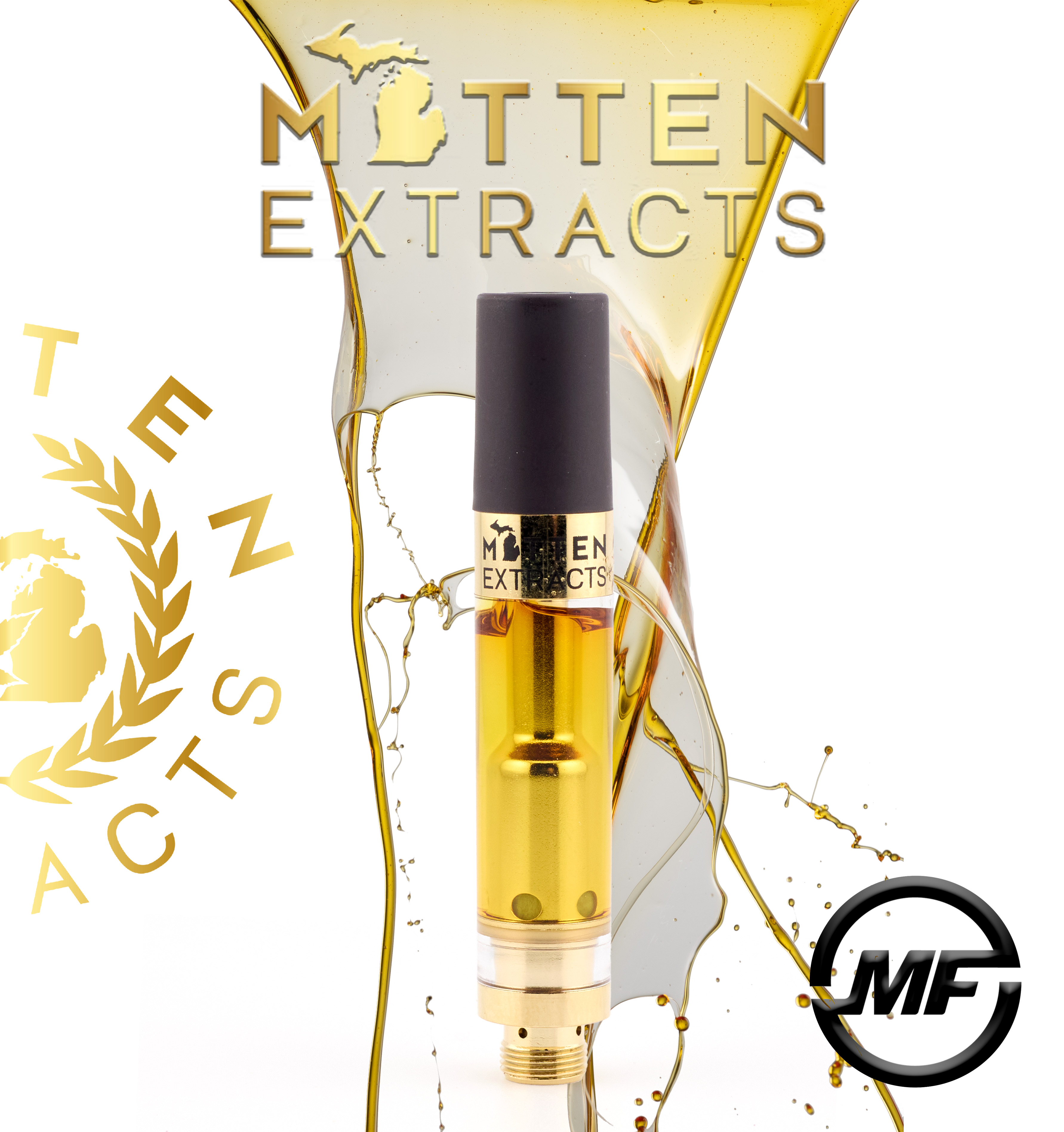 Photograph of product: Mitten Extracts | Lemon Cherry Gelato | 510 Cartridge