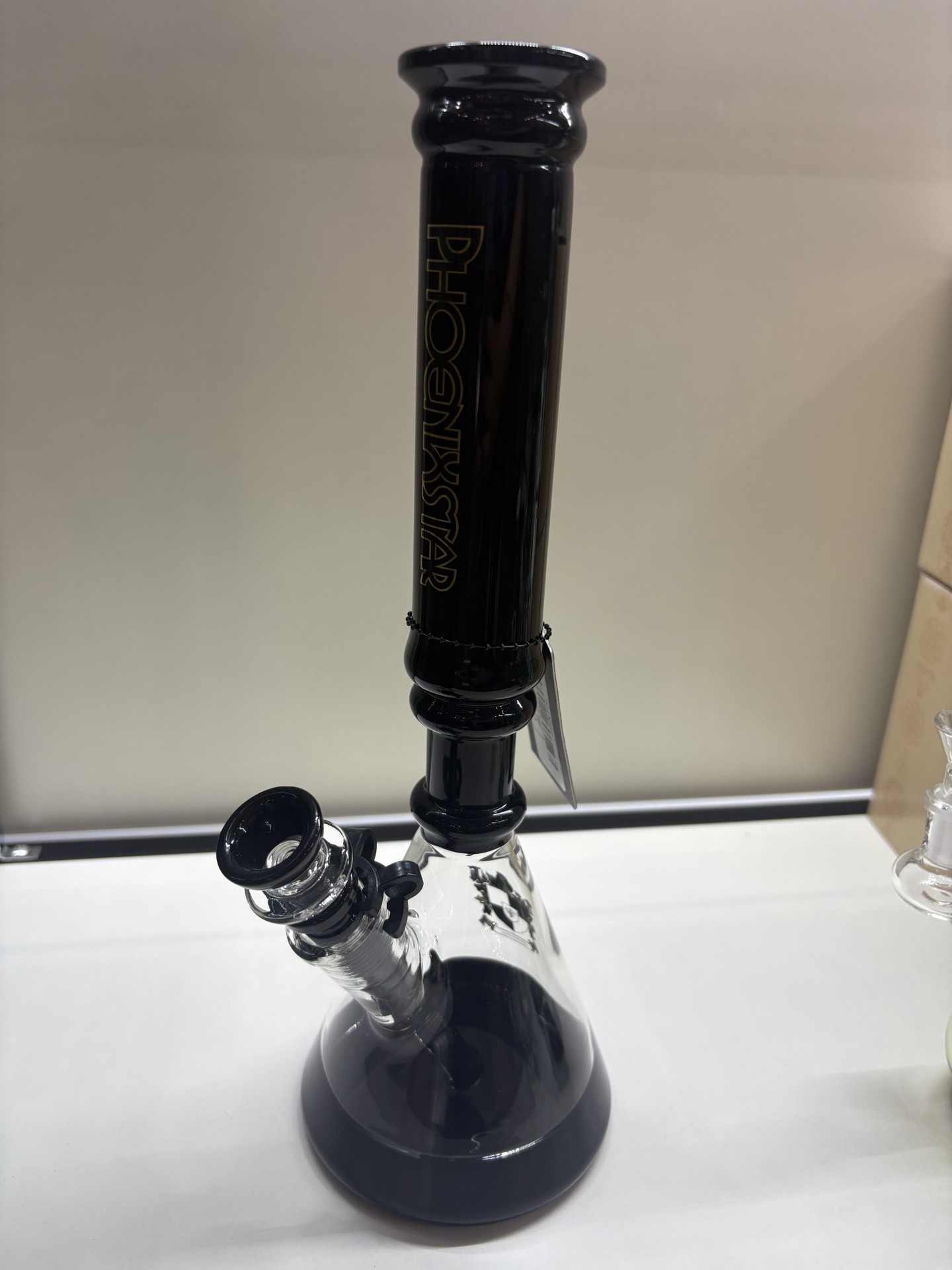 Photograph of product: Pheonix Star - Black Water Pipe