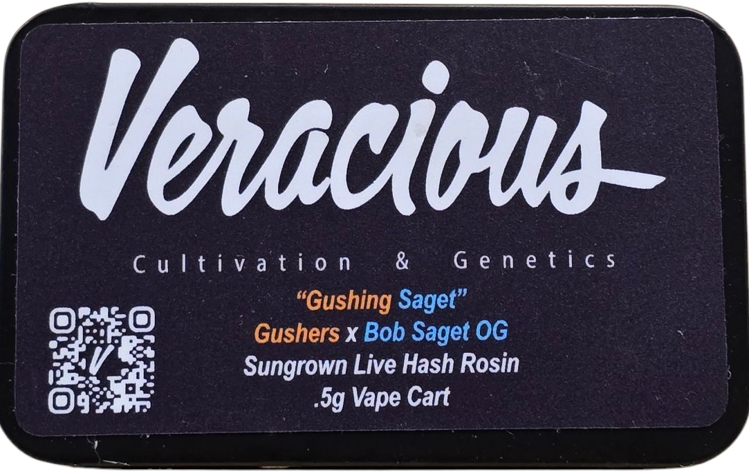 Photograph of product: Veracious - Gushing Saget - au chocolat Rosin Vape