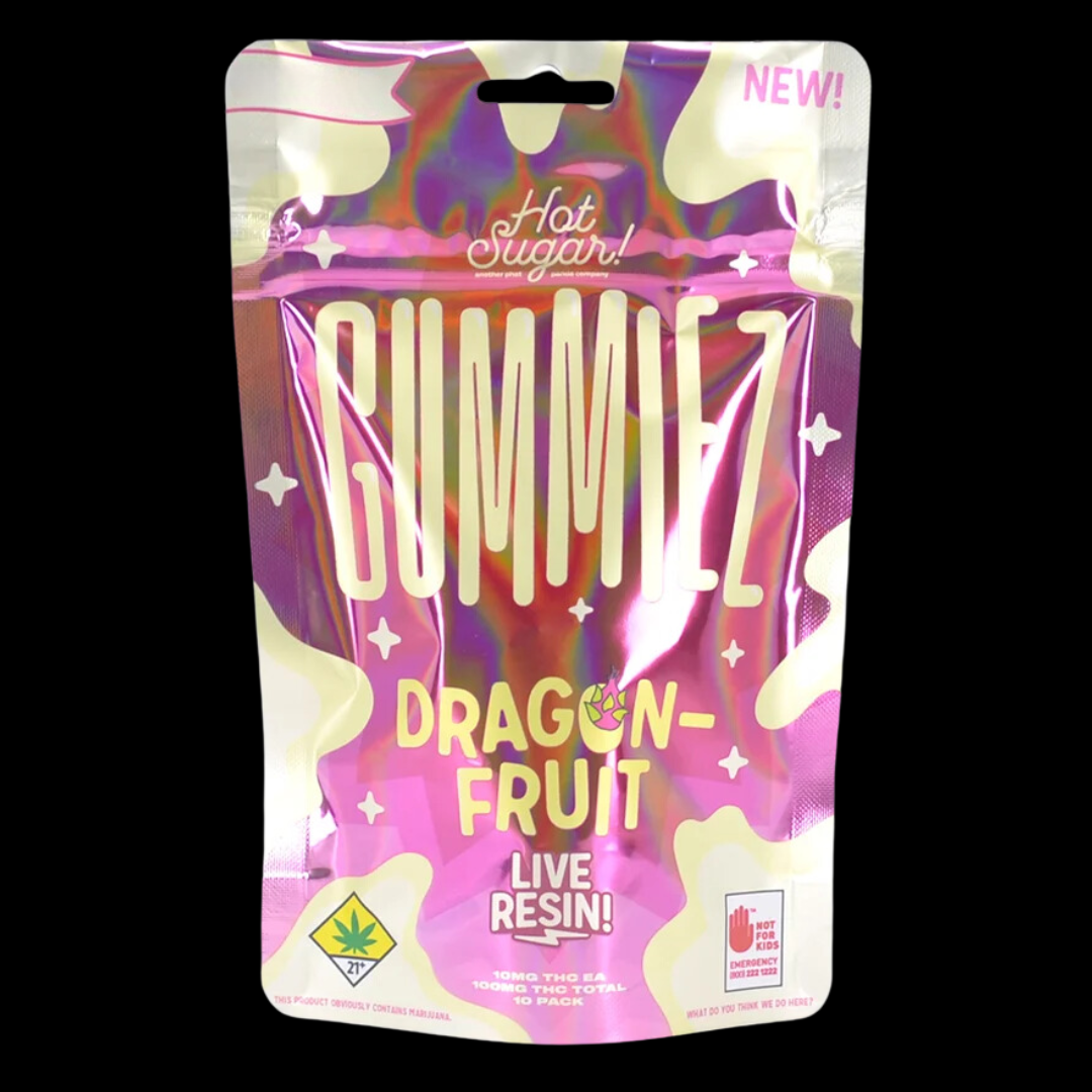 Photograph of product: Dragon Fruit (S) 10pk Live Resin Edible Hot Sugar!