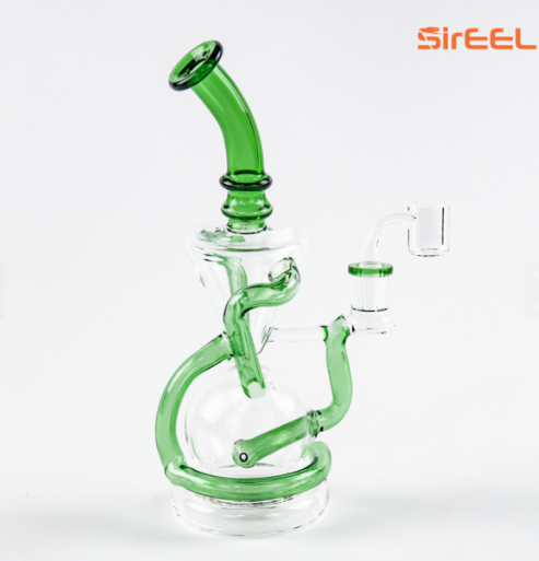 Photograph of product: 9" Vortex Recycler Oil Rig w/ Banger