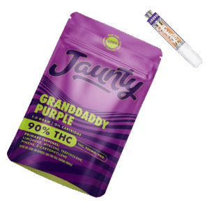 Photograph of product: Jaunty | Granddaddy Purple | 1g Cartridge