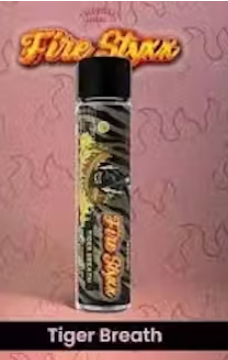 Photograph of product: Simpler Daze Fire Styxx Thca Infused Pre Roll   Tigers Breath