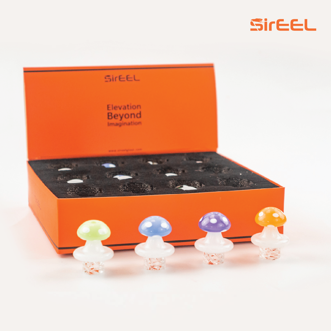 Photograph of product: SirEEL Mushroom Helix | Spinner Carb Cap