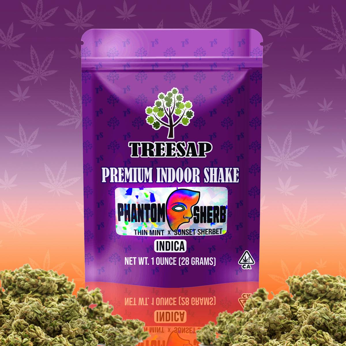 Photograph of product: Treesap - Bubba Kush (Oui'd) Shake - 28g