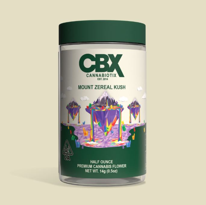 Photograph of product: MOUNT ZEREAL KUSH 14G - CANNABIOTIX
