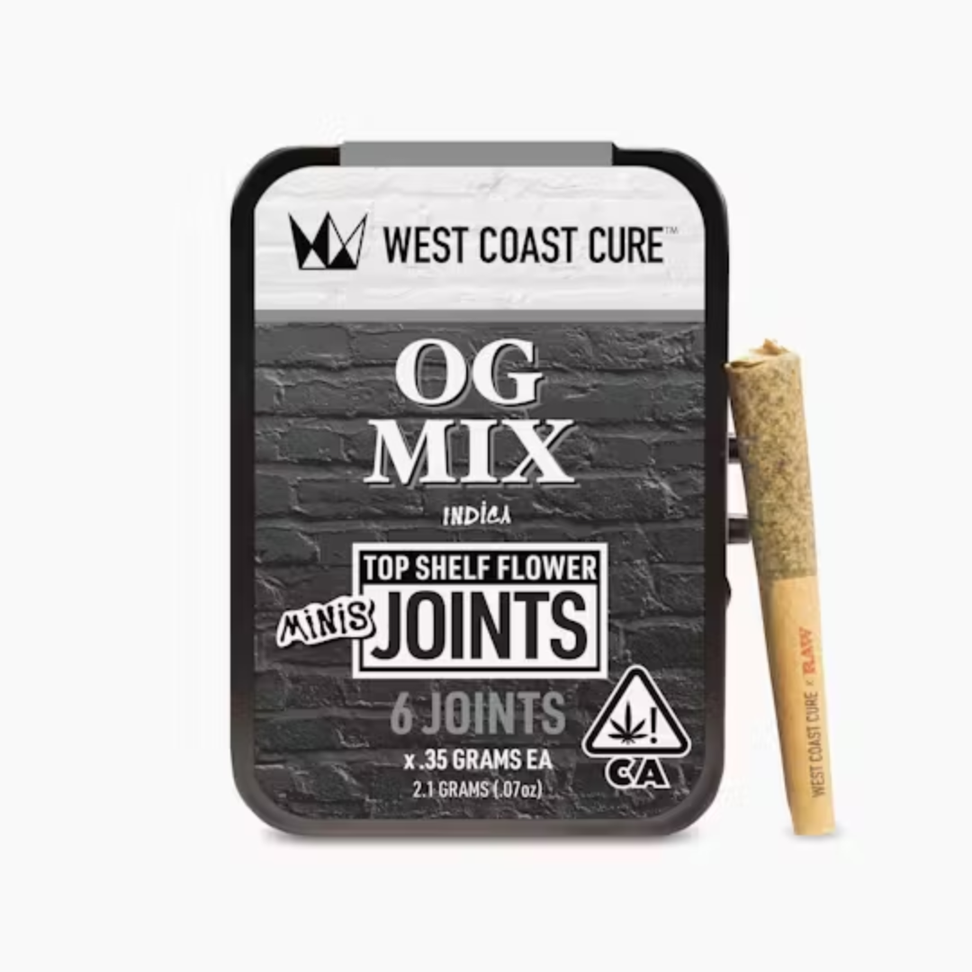 Photograph of product: OG Mix (Oui'd) 6pk Minis Preroll 2.1g