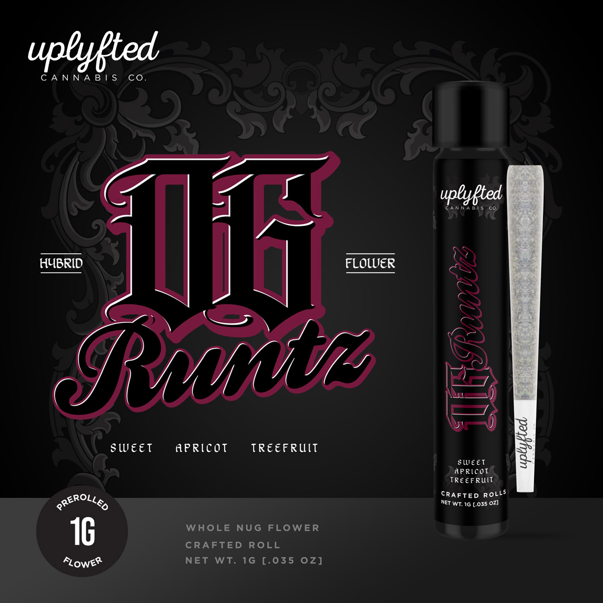 Photograph of product: UPLYFTED | OG RUNTZ PREROLL