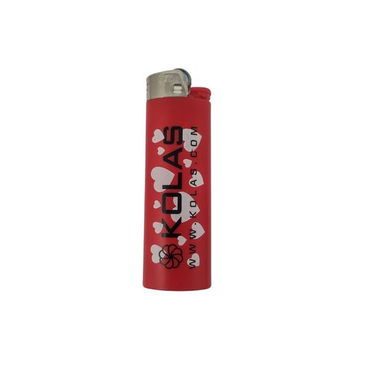 Photograph of product: Kolas Branded Lighter BIC Valentine's Red - 