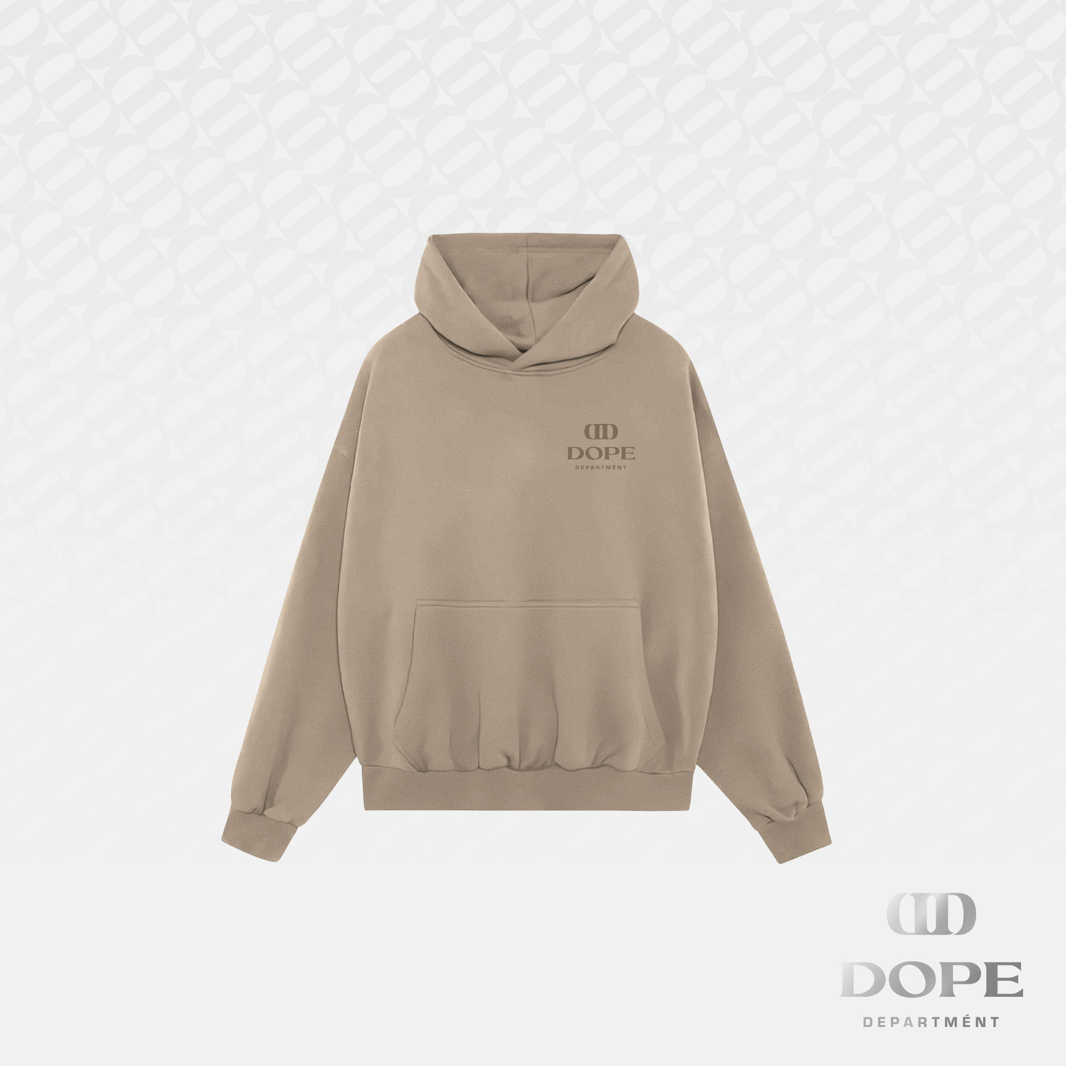 Photograph of product: Tan Dope Dept. Hoodie L