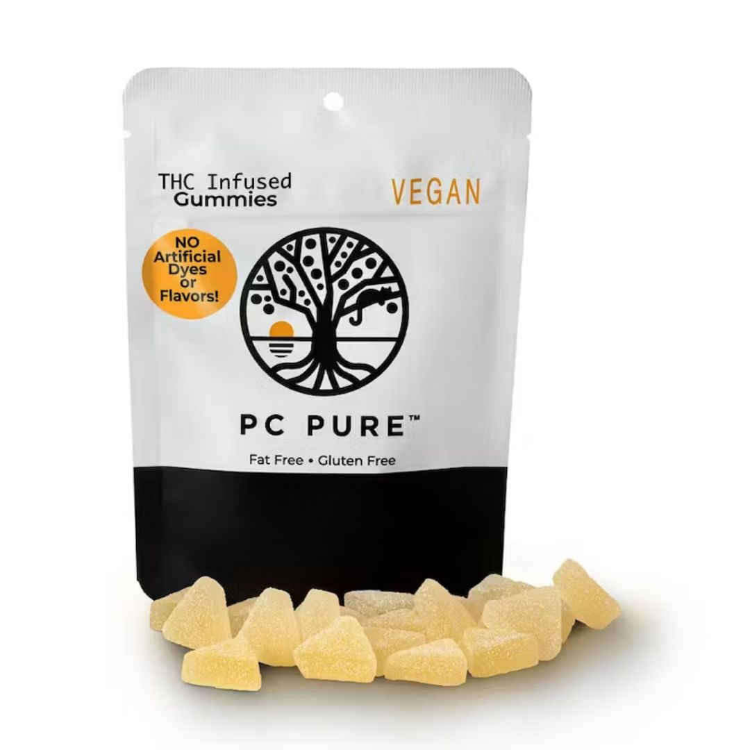 Photograph of product: PC Pure | Oui'd Gummies | Michigan Cherry | 200mg