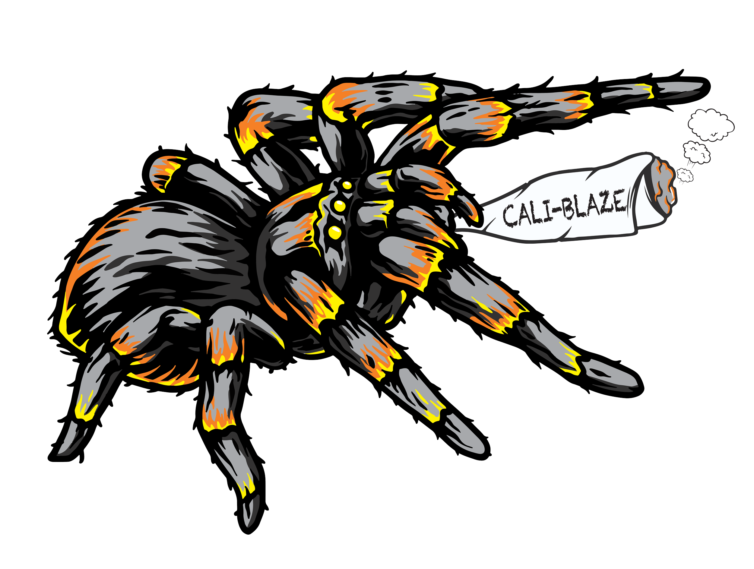 Photograph of product: Cali Blaze - Tarantula - Cotton Candy