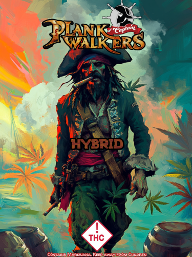 Photograph of product: Captain - Plank Walkers - Strain - 5pk Pre Rolls (H)