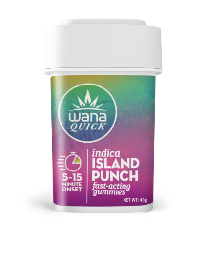 Photograph of product: Island Punch Quick Gummies | T90mg | 00177 | 20pk