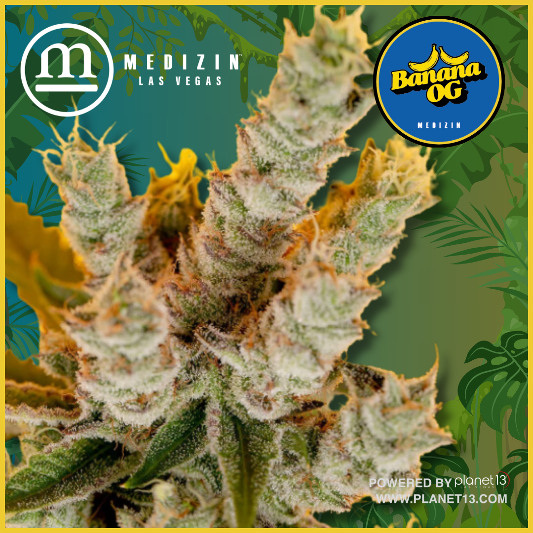 Photograph of product: Banana OG 3.5g Prepack