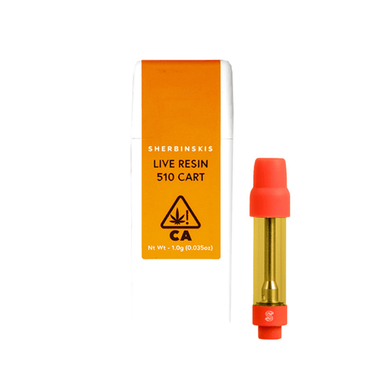 Photograph of product: Sherbinskis Live Resin Cartridge Watermelon Taffy 1g - 