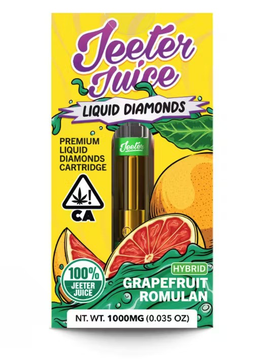 Photograph of product: Jeeter - Juice - Grapefruit Romulan - Cart - Liquid Diamond