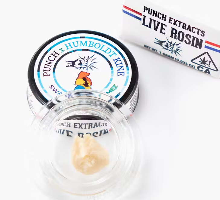 Photograph of product: Punch Extracts Swamparelo Fumez Tier 2 Live Rosin 1g