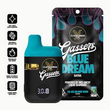 Photograph of product: Claybourne Co. Gassers AIO Blue Dream