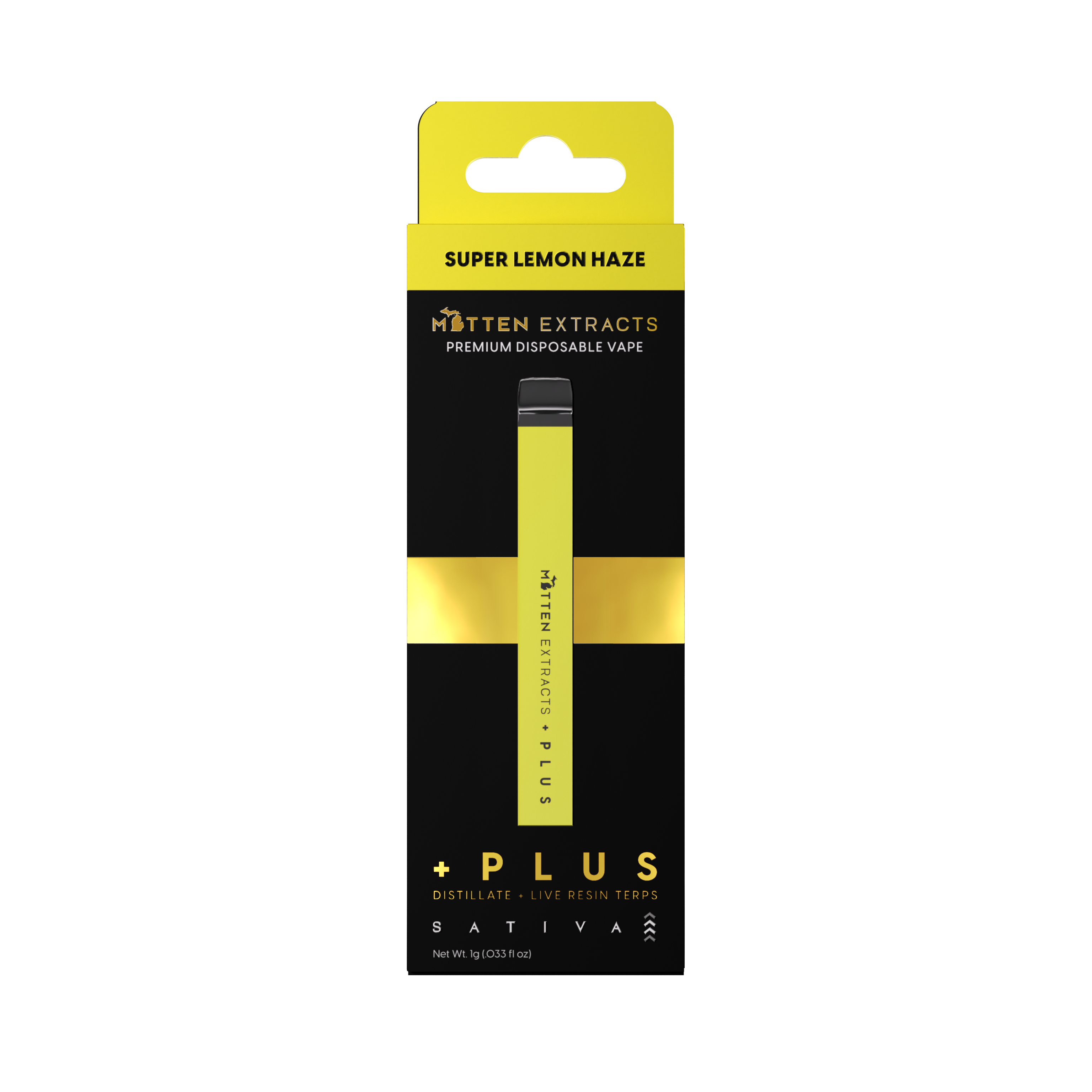Photograph of product: Super Lemon Haze - Plus AIO Cart 1g