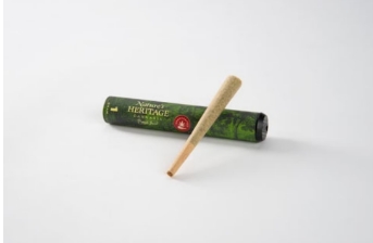 Photograph of product: Nature's Heritage Lemon Cherry Gelato (H) Preroll 1g