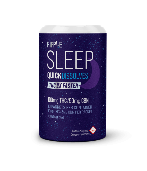 Photograph of product: Ripple Dissolvable : Sleep (100mg)