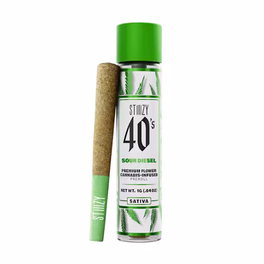 Photograph of product: Stiiizy Preroll 1g Sour Diesel