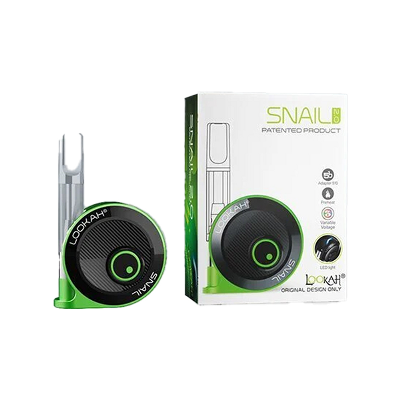 Photograph of product: Snail 2.0 510 Battery | Green