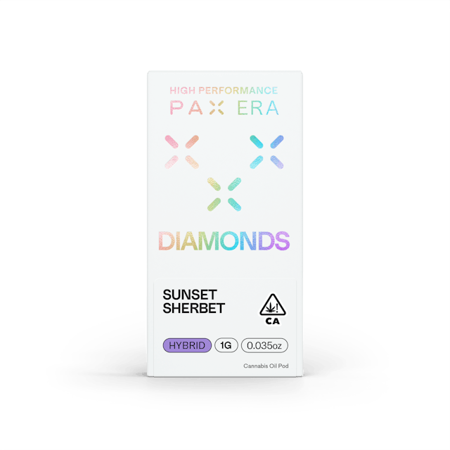 Photograph of product: Sunset Sherbet | 1g Diamonds Pod