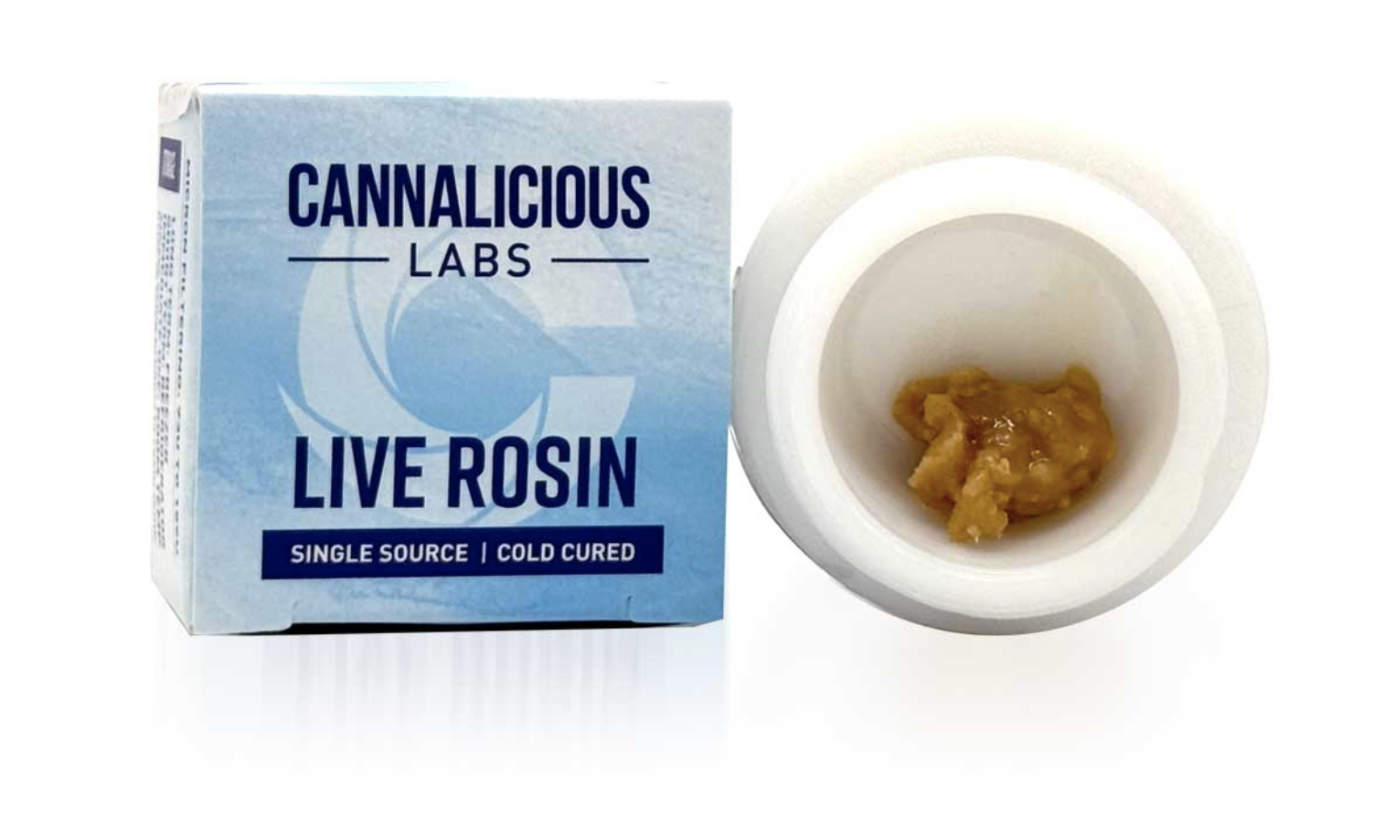 Photograph of product: Cannalicious | Sour Tangie | Live Rosin | 1g