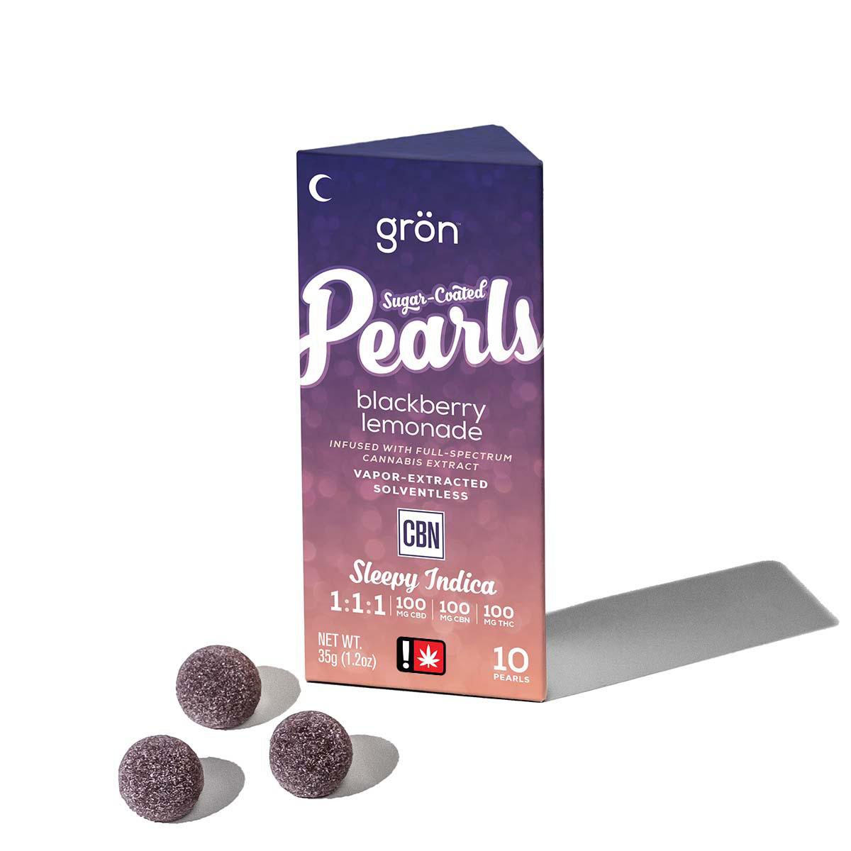 Photograph of product: Gron - Sleepy Blackberry!!! Lemonade (I) 1:1:1 - Pearls 100mg