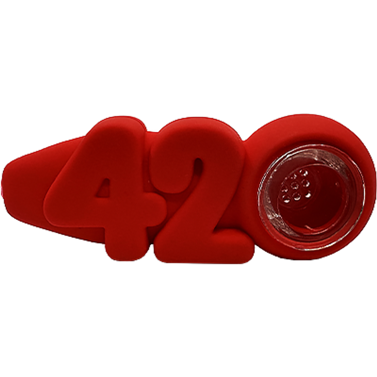 Photograph of product: Silicone 420 Spoon w/ Glass Bowl