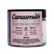 Photograph of product: Canasmith NYC Housewives Flower Hybrid - 3.5g