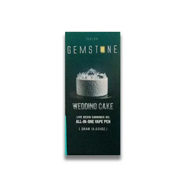 Photograph of product: Gemstone- Wedding Cake (I)- Live Resin AIO Vape